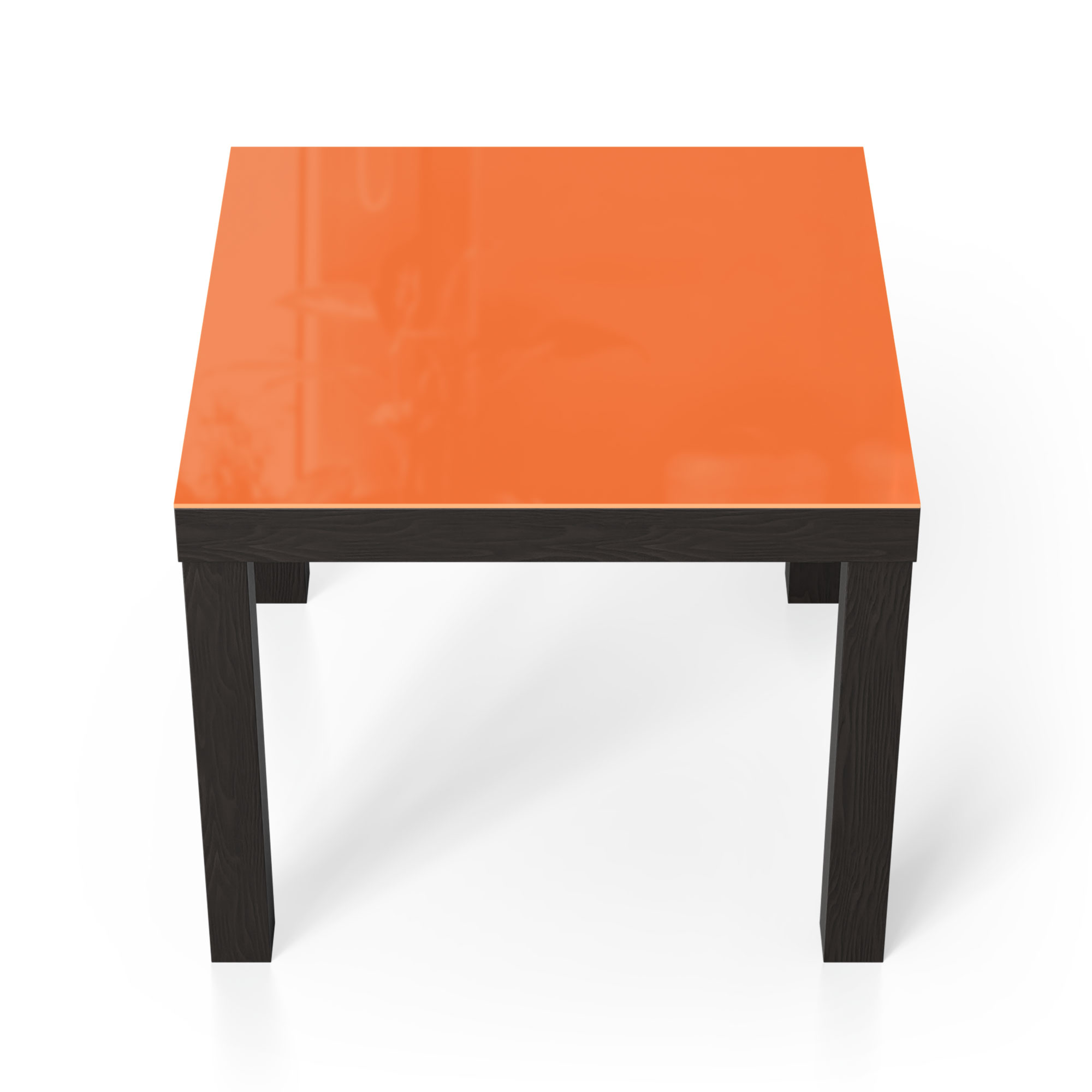 DEQORI Couchtisch Orange Glas Beistelltisch Glastisch modern, versch. Ausf.